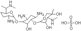 structure of CAS# 1405-41-0, 硫酸庆大霉素