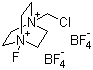 structure of CAS# 140681-55-6, 1-氯甲基-4-氟-1,4-二氮杂双环[2.2.2]辛烷二(四氟硼酸)盐