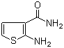structure of CAS# 14080-51-4, 2-氨基噻吩-3-甲酰胺