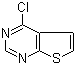 structure of CAS# 14080-59-2, 4-氯噻吩并[2,3-d]嘧啶