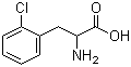 structure of CAS# 14091-11-3, 2-氯苯丙氨酸