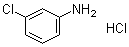 CAS # 141-85-5, 3-Chlorobenzenamine hydrochloride, Fast Orange Base GC, Fast Orange Base JS, Fast Orange G Base, Fast Orange MC Base, Hiltonil Fast Orange GC Base, Naphtoelan Fast Orange GC Base, Orange Base Ciba IV, Orange Base Irga IV, Orange Base NGC, Sanyo Fast Orange GC Base, Symulon Orange GC Base, m-Chloroaniline hydrochloride