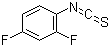 2,4-二氟苯基异硫氰酸酯分子结构 (CAS 141106-52-7)