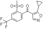 异噁唑草酮分子结构 (CAS 141112-29-0)
