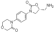 CAS 登录号：1411775-06-8, 4-[4-[(5R)-5-(氨基甲基)-2-氧代-3-恶唑烷基]苯基]-3-吗啉酮