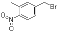 3-甲基-4-硝基溴苄分子结构 (CAS 141281-38-1)