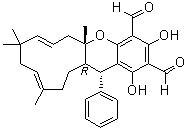 番石榴二醛 B分子结构 (CAS 1414455-03-0)