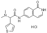 Verosudil hydrochloride分子结构 (CAS 1414854-44-6)
