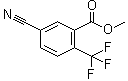 structure of CAS# 1415089-89-2, 5-氰基-2-(三氟甲基)苯甲酸甲酯