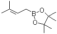 3-甲基-2-丁烯基硼酸频哪醇酯分子结构 (CAS 141550-13-2)