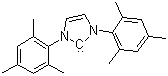 structure of CAS# 141556-42-5, 1,3-双(2,4,6-三甲基苯基)咪唑-2-亚基