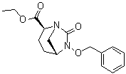 structure of CAS# 1416134-63-8, (2S,5R)-7-氧代-6-(苯基甲氧基)-1,6-二氮杂双环[3.2.1]辛烷-2-羧酸乙酯