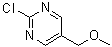 2-氯-5-(甲氧基甲基)嘧啶分子结构 (CAS 1416366-34-1)