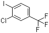 3-氯-4-碘三氟甲苯分子结构 (CAS 141738-80-9)