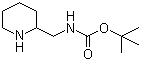 structure of CAS# 141774-61-0, 2-(Boc-aminomethyl)-piperidine