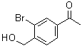 structure of CAS# 1418144-62-3, 1-[3-溴-4-(羟基甲基)苯基]乙酮