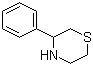 3-苯基硫代吗啉分子结构 (CAS 141849-62-9)