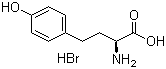 L-高酪氨酸溴化氢盐分子结构 (CAS 141899-12-9)