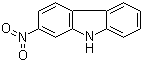 2-硝基咔唑分子结构 (CAS 14191-22-1)