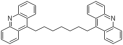 CAS # 141946-28-3, 1,7-Bis(9-acridinyl)heptane, 1,7-Di(9-acridine)heptane