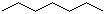 Heptane molecular structure (CAS 142-82-5)