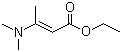 3-(二甲基氨基)-2-丁烯酸乙酯分子结构 (CAS 14205-42-6)