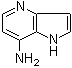 1H-吡咯并[3,2-b]吡啶-7-胺分子结构 (CAS 142078-41-9)
