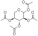L-吡喃木糖四乙酸酯分子结构 (CAS 142130-89-0)