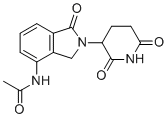N-乙酰基来那度胺分子结构 (CAS 1421593-80-7)