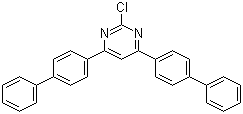 4,6-Bis([1,1'-biphenyl]-4-yl)-2-chloropyrimidine molecular structure (CAS 1421599-29-2)