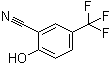2-羟基-5-三氟甲基苯甲腈分子结构 (CAS 142167-36-0)