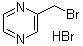 2-(溴甲基)吡嗪氢溴酸盐分子结构 (CAS 1421789-94-7)