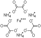 structure of CAS# 14221-47-7, 草酸高铁铵
