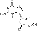 structure of CAS# 142217-69-4, 恩替卡韦