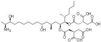 烟曲霉毒素 B3分子结构 (CAS 1422359-85-0)