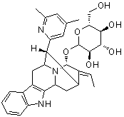 Rauvotetraphylline B分子结构 (CAS 1422506-50-0)