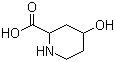 4-羟基-2-哌啶甲酸分子结构 (CAS 14228-16-1)