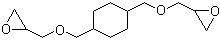 structure of CAS# 14228-73-0, 1,4-Bis((2,3-epoxypropoxy)methyl)cyclohexane