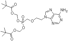 阿德福韦酯分子结构 (CAS 142340-99-6)
