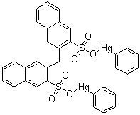 汞加芬分子结构 (CAS 14235-86-0)