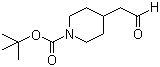 structure of CAS# 142374-19-4, tert-Butyl 4-(2-oxoethyl)piperidine-1-carboxylate