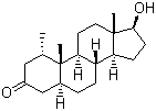 甲氢睾酮分子结构 (CAS 1424-00-6)