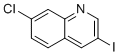 7-氯-3-碘喹啉分子结构 (CAS 1424245-91-9)