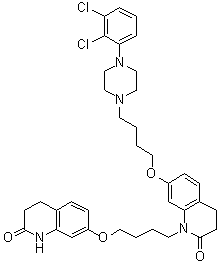 CAS 登录号：1424857-63-5, 7-[4-[4-(2,3-二氯苯基)-1-哌嗪基]丁氧基]-3,4-二氢-1-[4-[(1,2,3,4-四氢-2-氧代-7-喹啉基)氧基]丁基]-2(1H)-喹啉酮