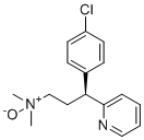 S-氯苯那敏N-氧化物分子结构 (CAS 142494-46-0)