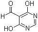 structure of CAS# 14256-99-6, 4,6-Dihydroxy-5-formylpyrimidine