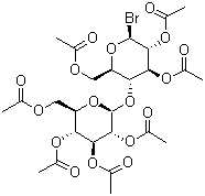 structure of CAS# 14257-35-3, alpha-乙酰溴代-D-麦芽糖
