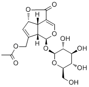 车叶草苷分子结构 (CAS 14259-45-1)