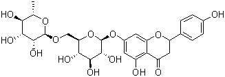 structure of CAS# 14259-46-2, 柚皮芸香苷