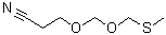 CAS 登录号：1426132-38-8, 3-[[(甲硫基)甲氧基]甲氧基]丙腈